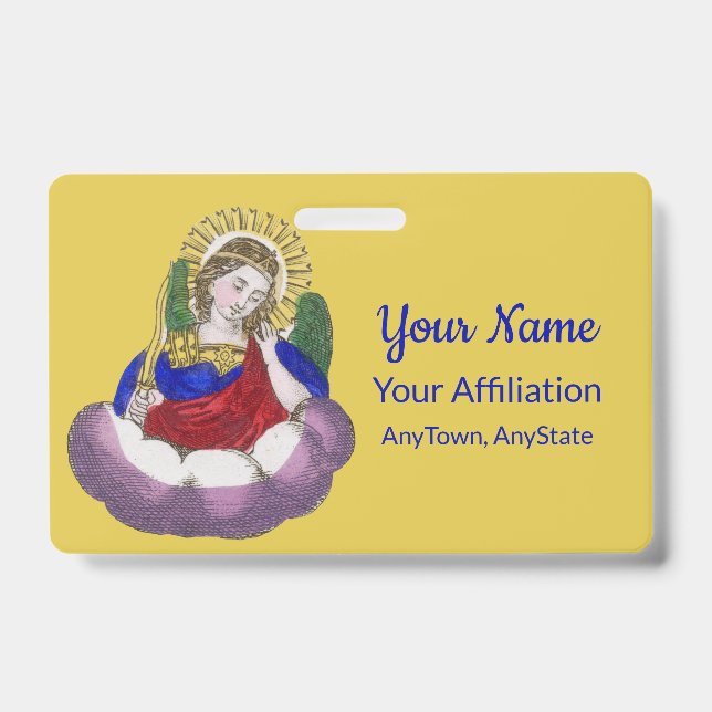 Badge St. Michael l'Archange (M 009; Style 1) (Face)