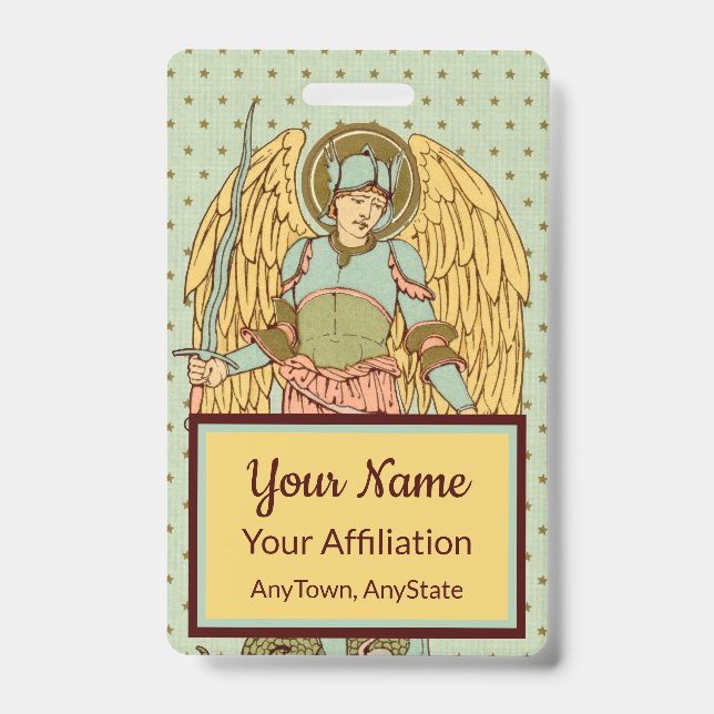 Badge St. Michel l'Archange (RLS 12) (Avant)