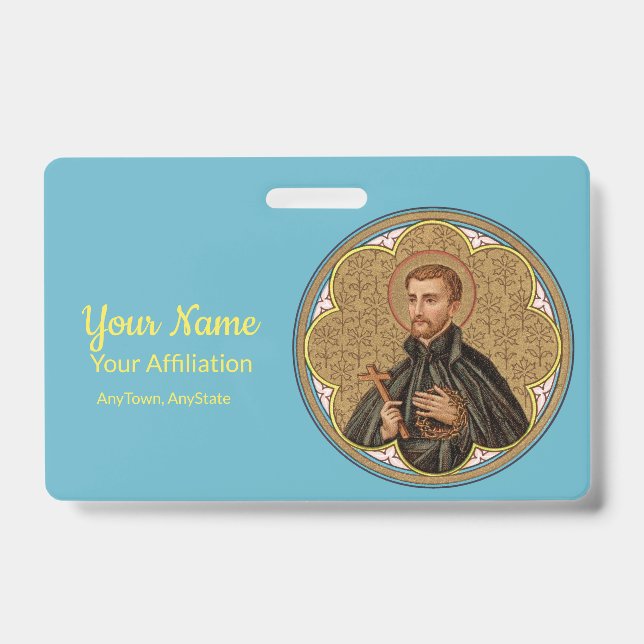 Badge St. Peter Claver (BK 058; Style 1) (Avant)