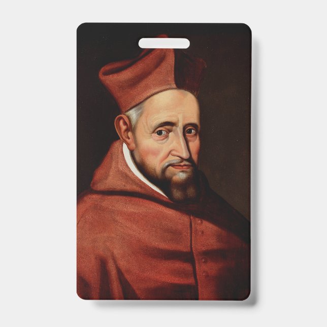 Badge St Robert Bellarmin Patron des canonistes (Avant)