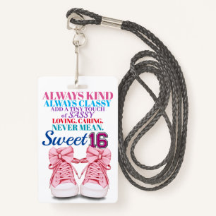 Badge Sweet 16 - Voir retour