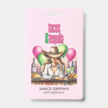 Tacos rose vif Anniversaire Enterrement de vie de