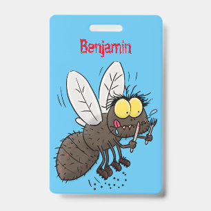 Badge Taon drôle insecte dessin animé