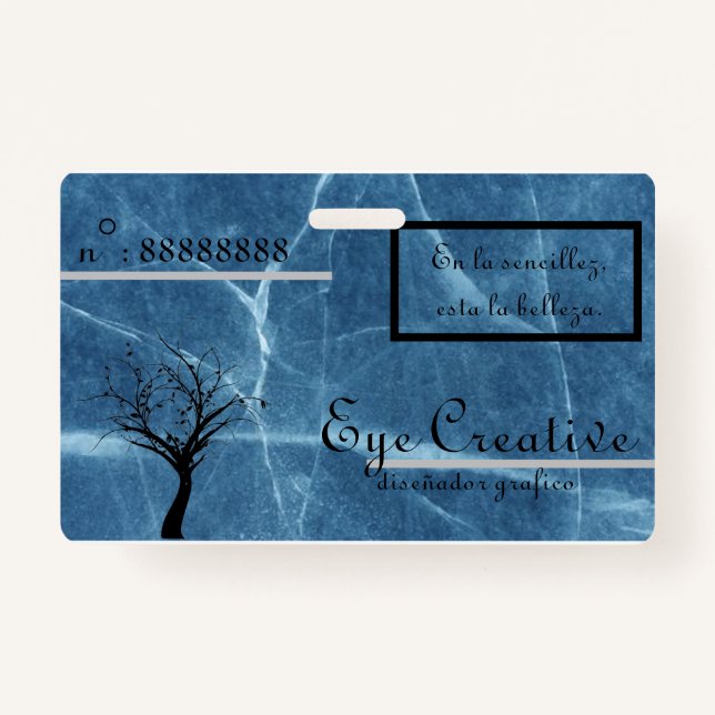 Badge Tarjeta de presentacion [Eye Creative] (Devant)
