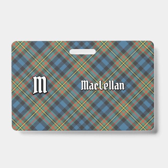 Badge Tartan ancien du clan MacLellan (Avant)