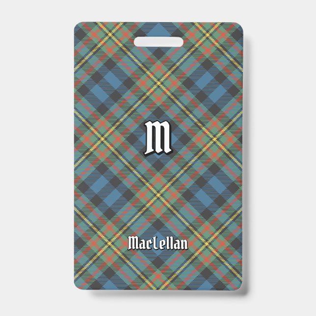 Badge Tartan ancien du clan MacLellan (Avant)