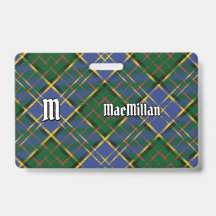 Badge Tartan de chasse du clan MacMillan