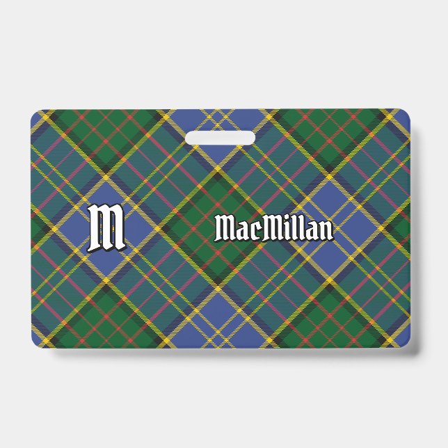 Badge Tartan de chasse du clan MacMillan (Avant)