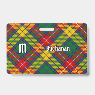 Badge Tartan du clan Buchanan