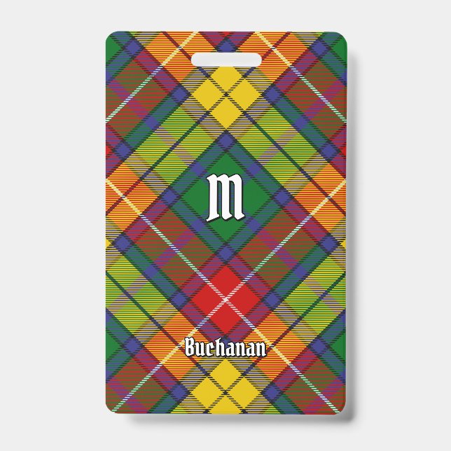 Badge Tartan du clan Buchanan (Avant)