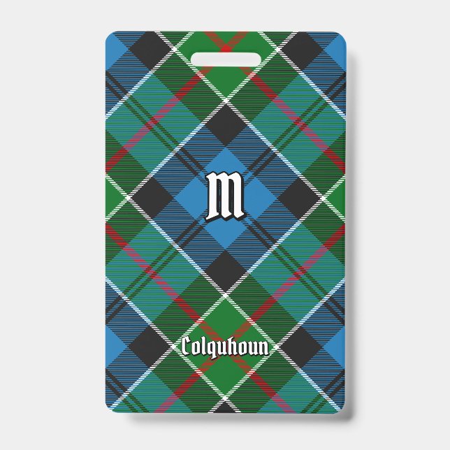 Badge Tartan du clan Colquhoun (Avant)