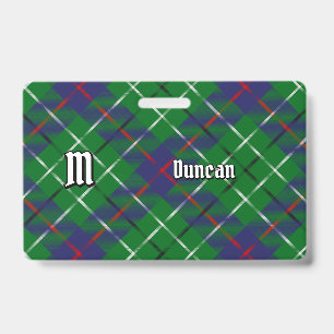 Badge Tartan du clan Duncan