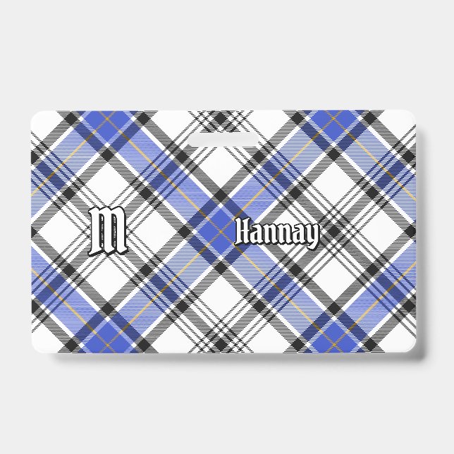 Badge Tartan du clan Hannay (Avant)