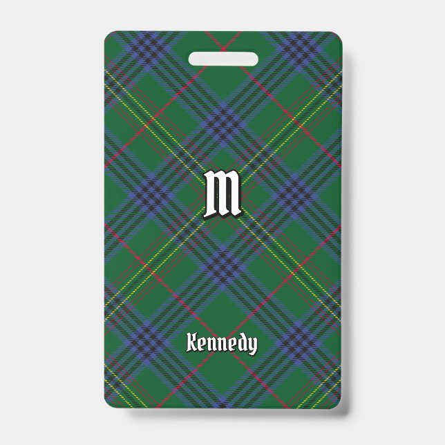 Badge Tartan du clan Kennedy (Avant)