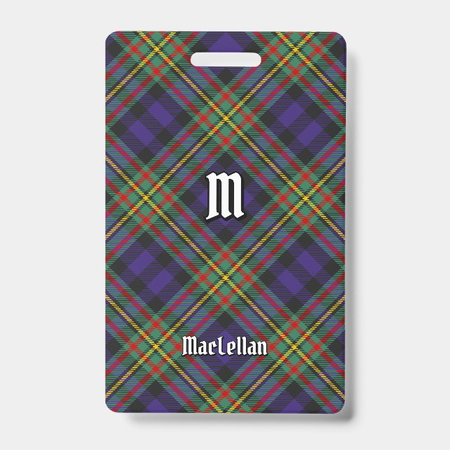 Badge Tartan du clan MacLellan (Avant)