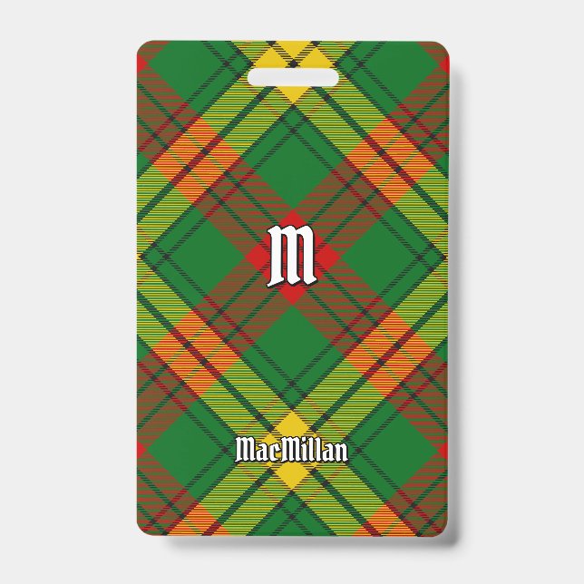 Badge Tartan du clan MacMillan (Avant)