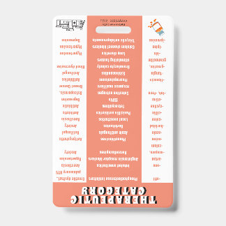 Badge Technicien en pharmacie - Catégorie thérapeutique