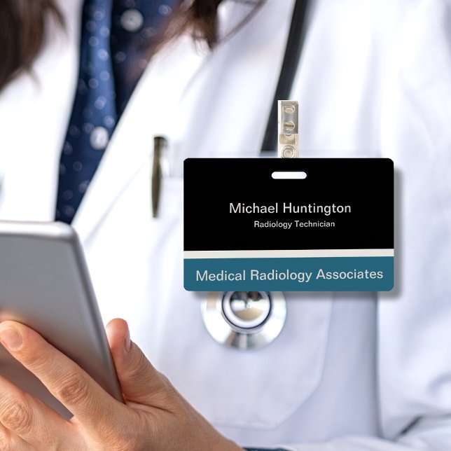 Badge Technologie Médicale de radiologie (Créateur téléchargé)