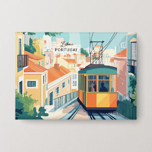 Badge Texte personnalisé Portugal