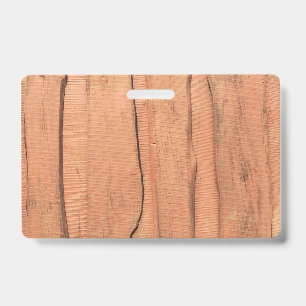Badge Texture en bois