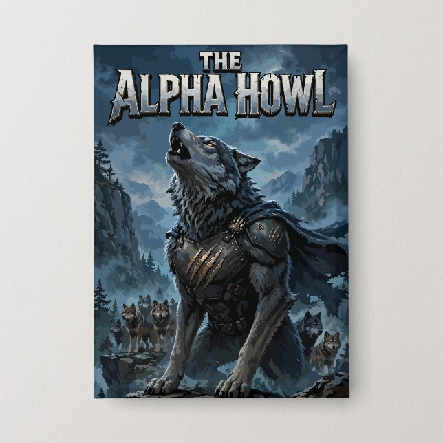Badge The Alpha Howl (Recto)