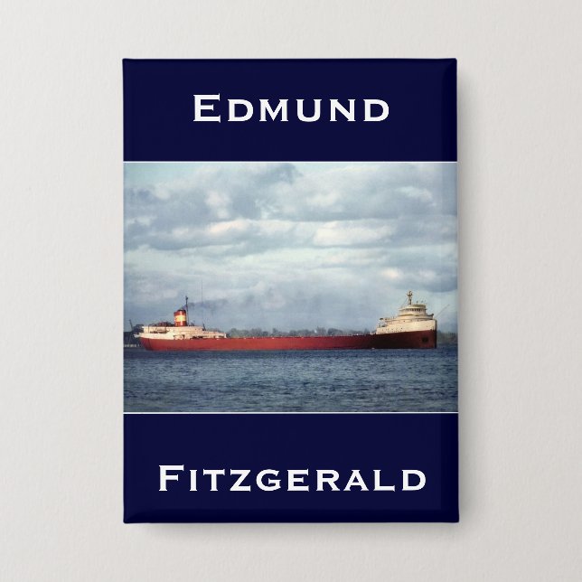 Badge The Edmund Fitzgerald (Recto)