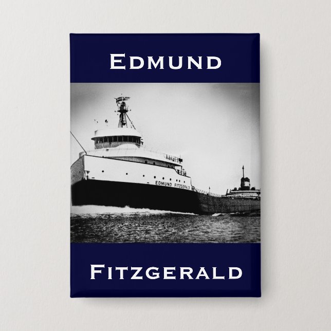 Badge The Edmund Fitzgerald (Recto)