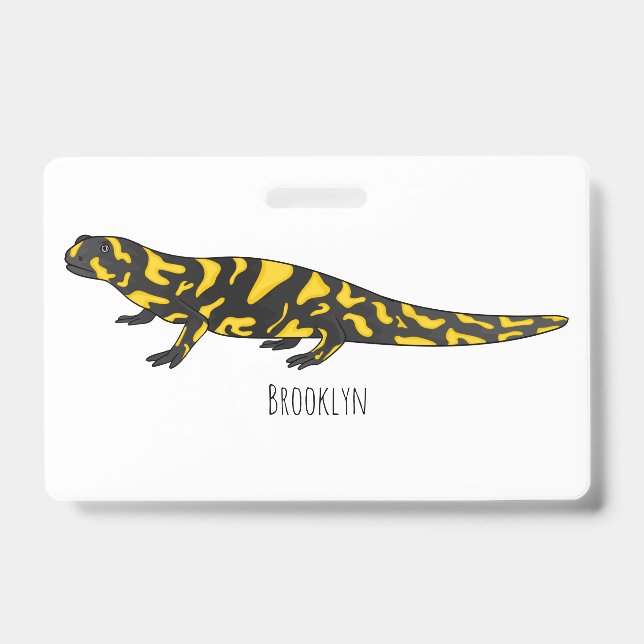 Badge Tigre salamandre (Avant)