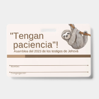 Badge TJ Recuerdo de Insignia | Asamblea Regional 2023