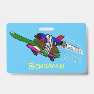 Badge Tortue volante