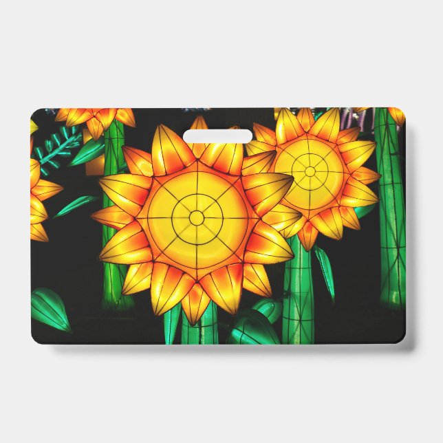 Badge Tournesols de flare solaire  (Avant)