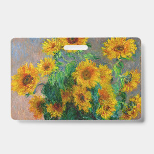 Badge Tournesols de Monet