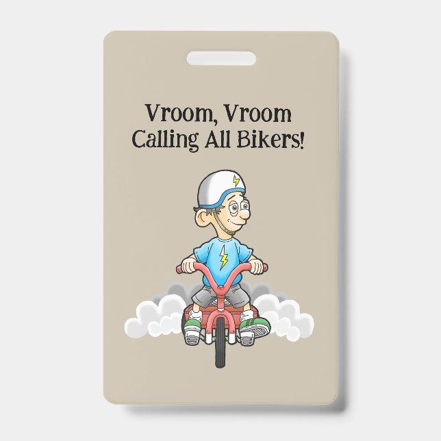 Badge Tous les motards sont appelés (Avant)