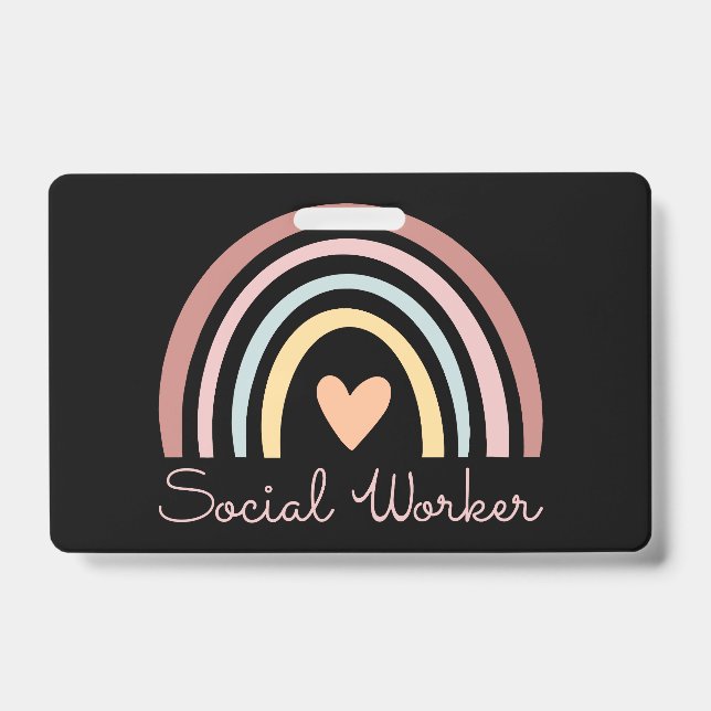 Badge Travailleur social II (Avant)