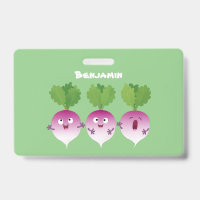 Trio de légumes choux chantant cartoon mignon