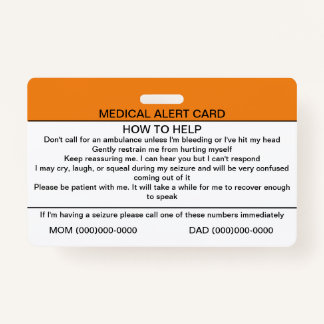 Badge Trouble neurologique fonctionnel Insigne Médicale