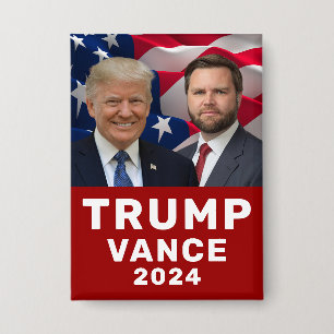 Badge Trump Vance 2024