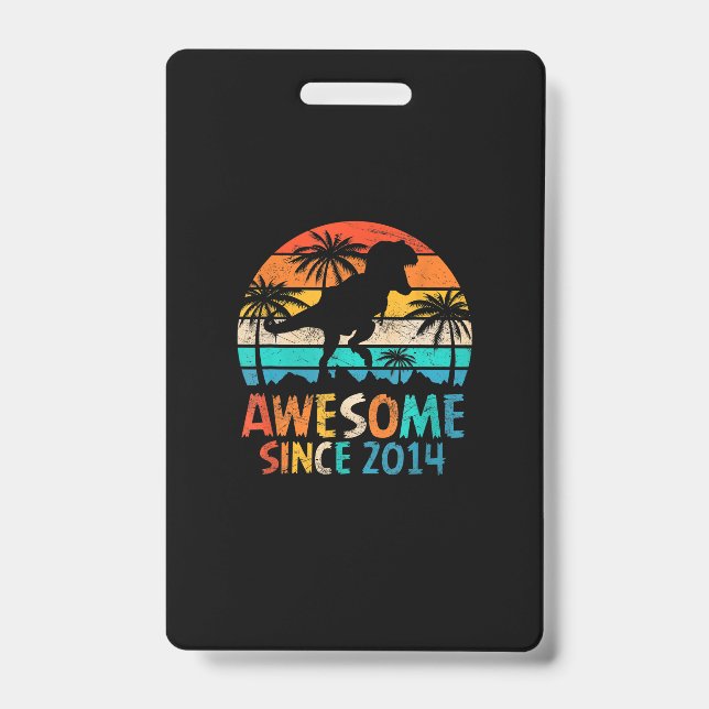 Badge Tye dye pour un anniversaire génial 2014 (Avant)