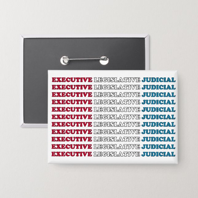 Badge U.S. Checks & Balances (Recto/Verso)