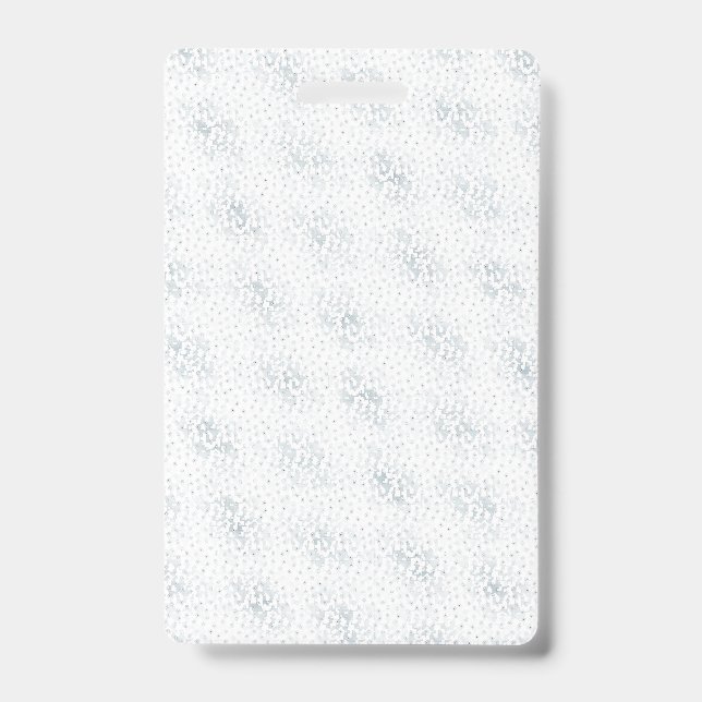 Badge Une surface complètement blanche et sans caractéri (Avant)