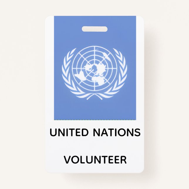 BADGE #UNITEDNATIONS (Devant)