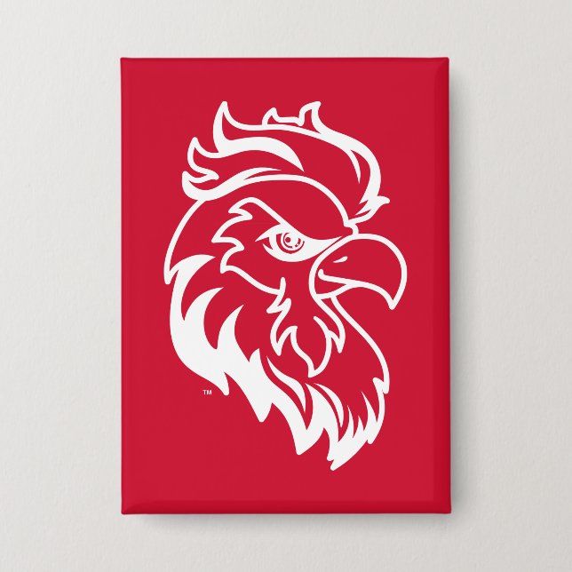 Badge Université d'État de Jacksonville Gamecocks Red ga (Recto)