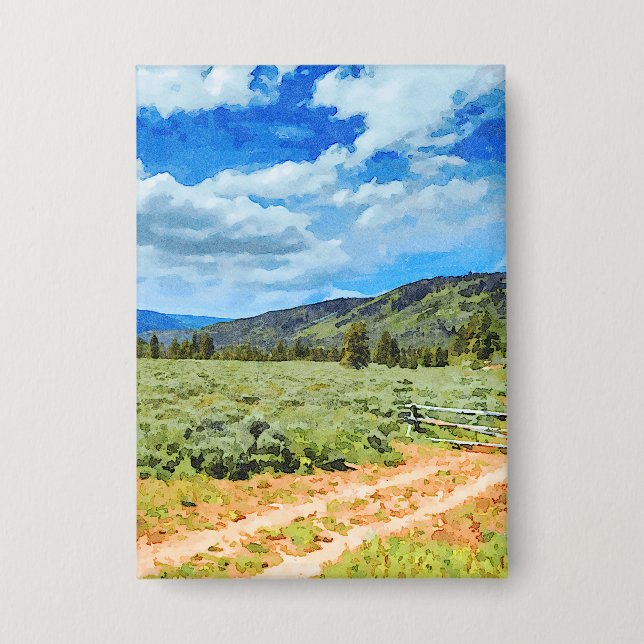 Badge Vallée de la rivière Provo dans les monts Uinta (Recto)