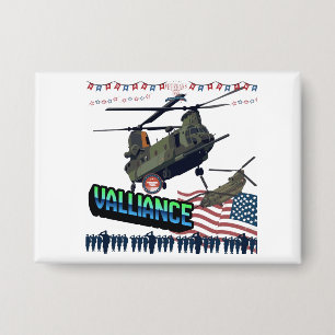 Badge Valliance blanc