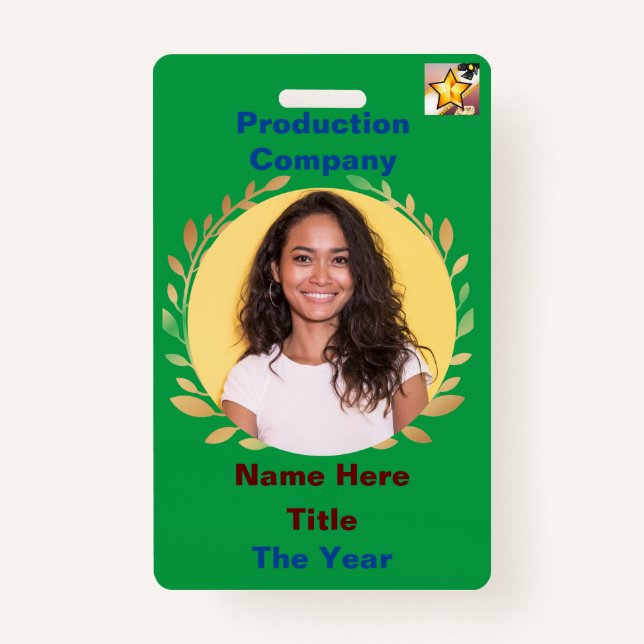 Badge vert (Devant)