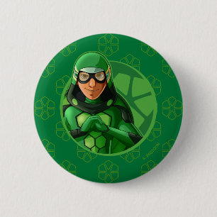 Badge vert Carapace