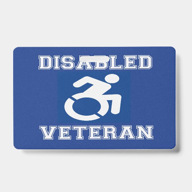 Badge Vétérinaire handicapé (Avant)