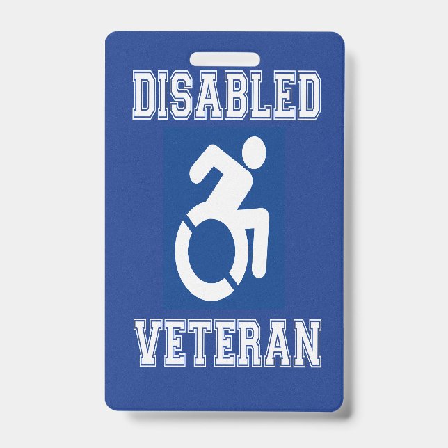 Badge Vétérinaire handicapé (Avant)