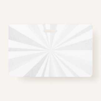 Badge Vierge - Créez votre propre personnalisation