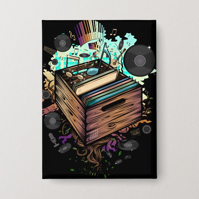 Badge Vinyl Crate (Recto)